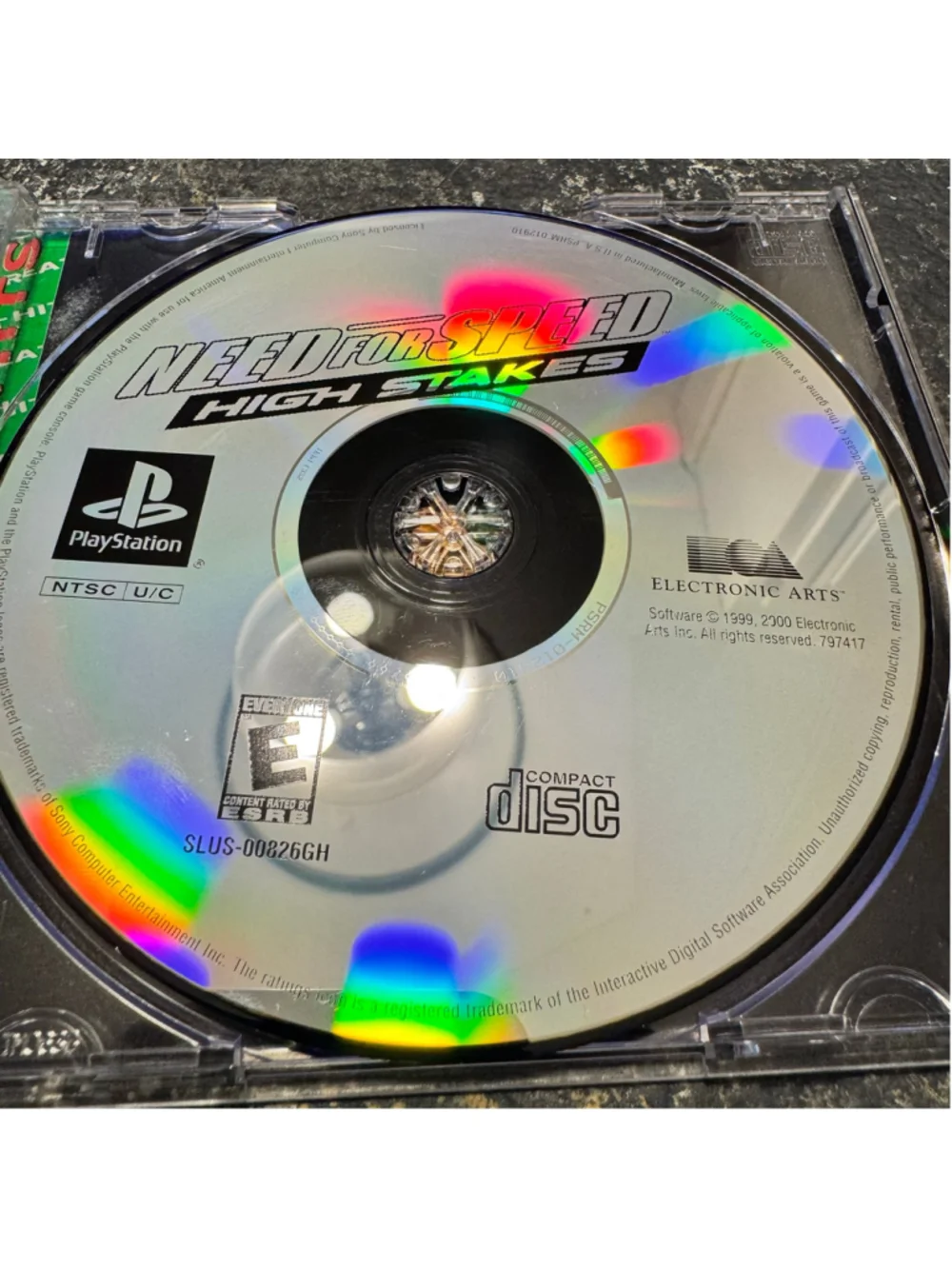 Need for Speed High Stakes PS1 Greatest Hits CIB Complete Tested Working